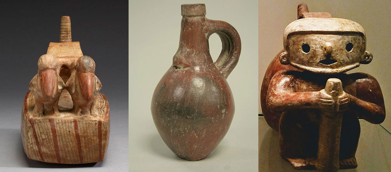 Tapuian artifacts on display at the Brazilian Center For The Preservation Of Tapuian Artifacts